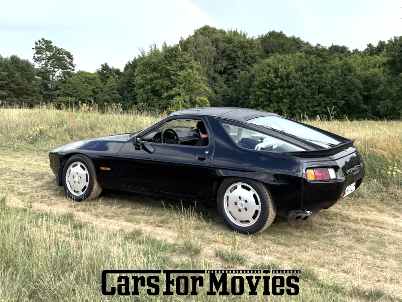 CarsForMovies | Porsche 928 s 1994 Deutschland Schwarz Weiß Zivilfahrzeug Sportwagen DE - Berlin 7659 leder